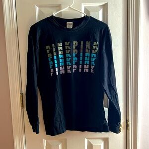 PINK Long Sleeve Lounge Shirt